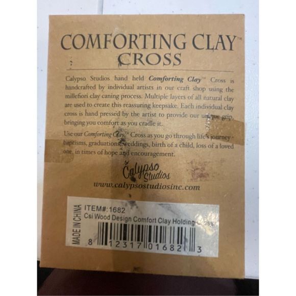 Comforting Clay Cross tan Creme new in box - Picture 4 of 4